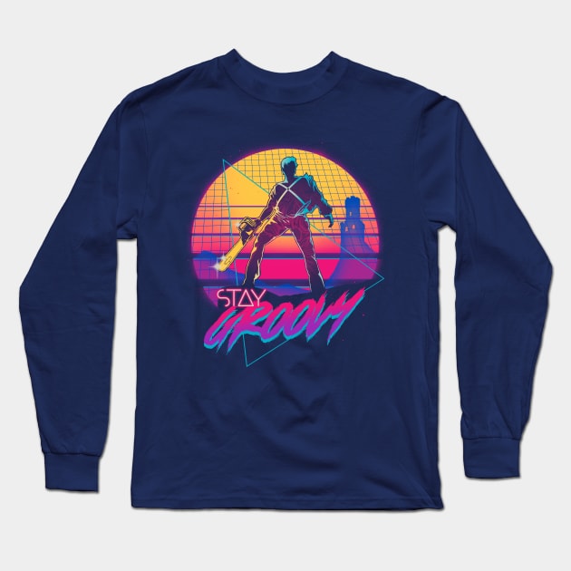 Stay Groovy Long Sleeve T-Shirt by Getsousa